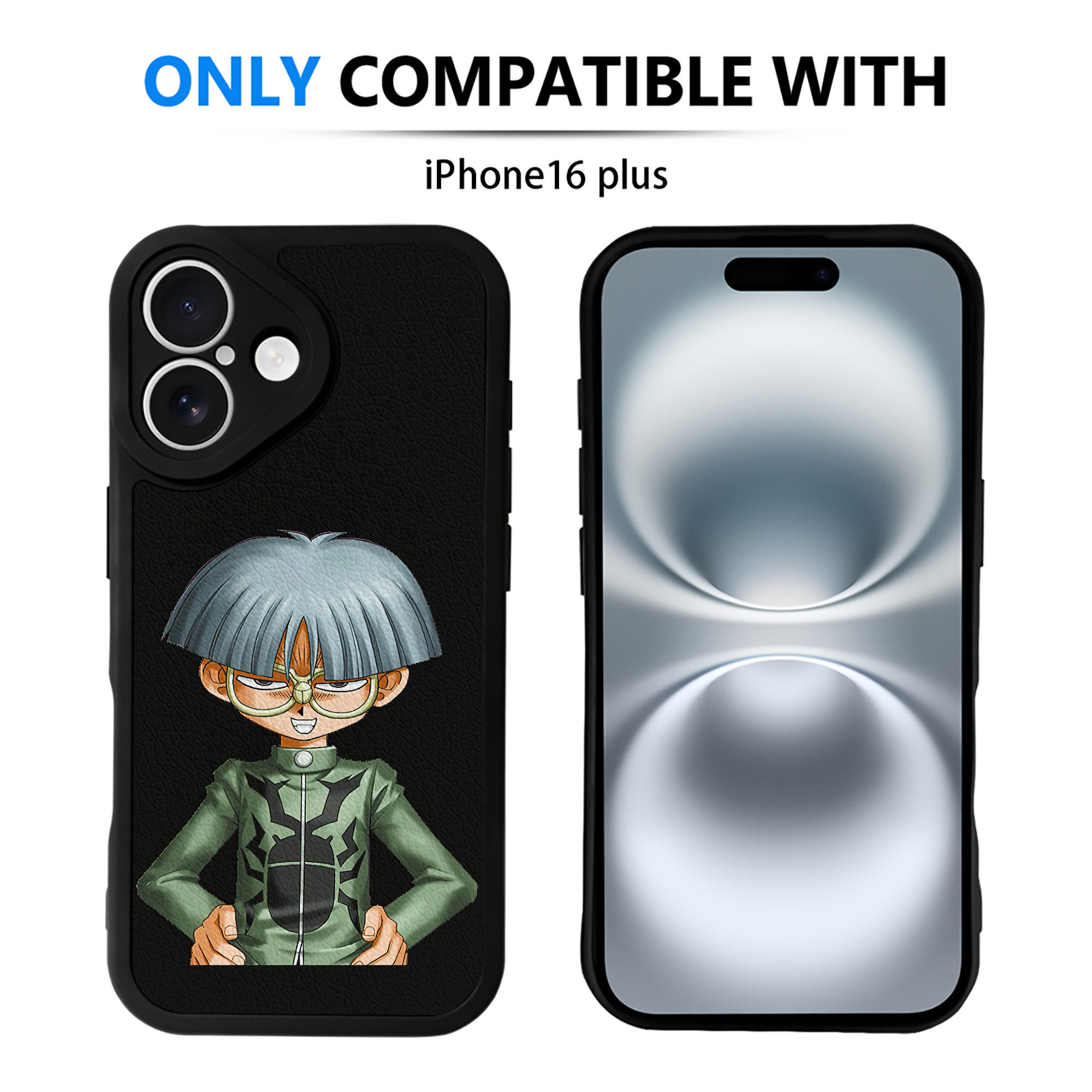 遊☆戯☆王 Yu-Gi-Oh! 【iPhone 16シリーズ対応】シリコンスマホケース（レザー調） 材質：シリコン